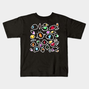 Many colorful eyes Kids T-Shirt